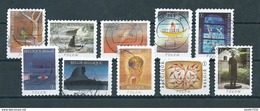 2010 Belgium Complete Set Folon Art Used/gebruikt/oblitere - Used Stamps