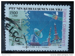 1990 Turkey 150 Years Turkish Post Used/gebruikt/oblitere - Used Stamps
