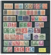 Zweden/Sweden Collection Mint Hinged,Ongebruikt Met Plakker,Neuf Avec Charniere(D-114) - Collections