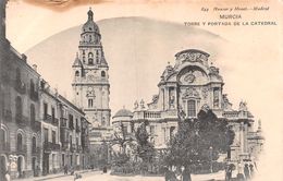 Murcia - Torre Y Portada De La Catedral - Murcia