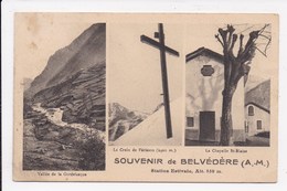 CP 06 BELVEDERE Souvenir Multivues - Belvédère