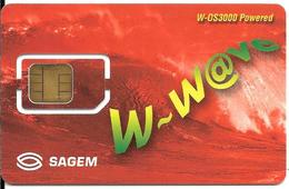 CARTE-SIM-PUCE-SAGEM-DEMONSTRATION-W-W@ Ve- Puce Garantie Attachée-LUXE - Prepaid: Mobicartes