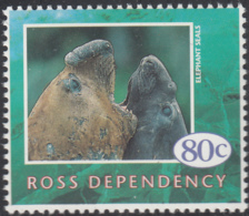 Ross Dependency 1994 MNH Sc L27 80c Elephant Seals Wildlife - Neufs