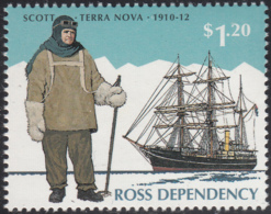 Ross Dependency 1995 MNH Sc L34 $1.20 Scott, Terra Nova 1910-12 - Unused Stamps
