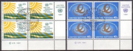 UNO-N.Y.  371/72 VB , O  (K 1786) - Used Stamps