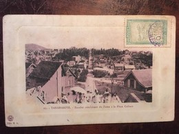 Cpa, MADAGASCAR . TANANARIVE . ESCALIER CONDUISANT DU ZOMA A LA PLACE COLBERT,écrite En 1910 - Madagascar
