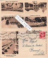 LA BAULE  - Carte Double à Destination De Brunoy ( 91 ) - La Baule-Escoublac