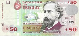 Uruguay - 50 Pesos 2011 - Série E - N° 12716275 - Superbe - - Uruguay