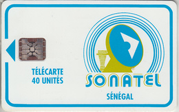 SÉNÉGAL - PHONE CARD - TAXCARD  CHIP   ***  SONATEL 40U  *** - Senegal