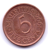 MAURITIUS 1996: 5 Cents, KM 52 - Maurice
