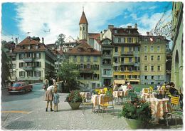 CPSM THUN - THOUNE - Freienhofplatz Sinnebrücke - Photo Arthur Baur N°8685 - Thoune / Thun