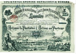 S.A. METALURGICA ROMANA - Unclassified