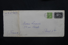 ETATS UNIS - Entier Postal + Complément De New York Pour Paris En 1932 Par Paquebot " Ile De France " - L 53825 - 1921-40