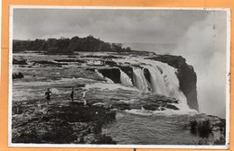 The Victoria Falls Zambia Old Postcard - Sambia