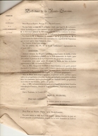 Vieux Papier De Haute-Garonne, Délimitation De La Forêt Domaniale De Galié (31), 1847, Garde-forestier De Sauveterre - Historical Documents