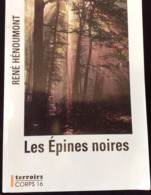 Livre,  Les épines Noires - Belgian Authors