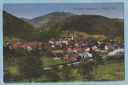 TH0560   CPA  SANKT-KREUZ Vogesen  -   SAINTE-CROIX-AUX-MINES   (Haut-Rhin)   Kämpfe  1914   +++++ - Sainte-Croix-aux-Mines