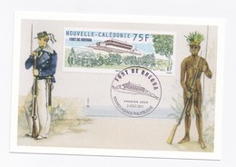 CM DE NOUVELLE-CALEDONIE DE 2011 - LE FORT DE OUEGA - Maximum Cards