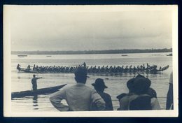 Cpa Carte Photo Photographie Pauleau Cameroun -- Course De Pirogues DEC19-41 - Cameroun