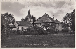 Gingins - La Cure Et L'Eglise 1957 - Gingins