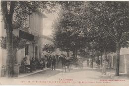 Saint Etienne Vallée Française - L'allée Et Le Grand Hôtel Robert - Pour Prisonnier De Guerre 1915 - Sonstige & Ohne Zuordnung