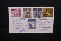 SAINT MARIN - Affranchissement Plaisant Sur Carte Postale Pour La France - L 53977 - Lettres & Documents