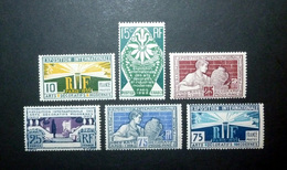 FRANCE 1924-25 N°210 À 215 ** (EXPOSITION INTERNATIONALE DES ARTS DÉCORATIFS MODERNES PARIS 1925) - Unused Stamps