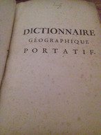 Dictionnaire Géographique Portatif Ou Description Des Royaumes, Provinces, Villes LAURENT ECHARD Didot 1755 - Dictionaries