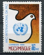 Mosambik Mocambique Mi# 1056 Postfrisch MNH - UNO, International Peace Day - Mozambique