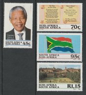 SOUTH AFRICA 1994 Inauguration Of President Nelson Mandela: Set Of 4 Stamps UM/MNH - Neufs