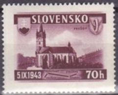 Slwakije 1943, Postfris MNH, Church - Nuevos