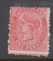 Australia-Queensland  ASC 16b 1879 One Penny Red, Mint No Gum - Nuevos