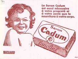 Ancien Buvard Collection  SAVON CADUM BEBE - Parfums & Beauté