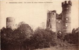 CPA Bressieux - Les Ruines Du Vieux Chateau De Bressieux FRANCE (961855) - Bressieux