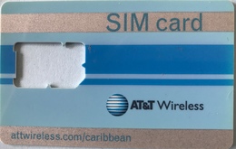 CARAÏBES  -  SIM Card  -  AT§T Wireless  -   Coque Sans Puce - Altri – America