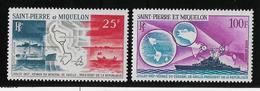 St Pierre Et Miquelon Poste' Aérienne N°38/39 - Neufs Sans Gomme - TB - Ongebruikt