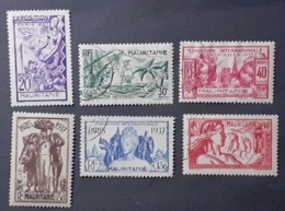 France (ex-colonies & Protectorats) > Mauritanie (1906-1944) >     N° 66/71 - Used Stamps