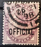 GREAT BRITAIN 1882 - Canceled - Sc# O4 - IR Official 1d - Oficiales