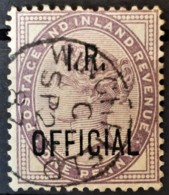 GREAT BRITAIN 1882 - Canceled - Sc# O4 - IR Official 1d - Oficiales