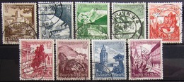 ALLEMAGNE  EMPIRE                    N° 616/624                 OBLITERE - Used Stamps