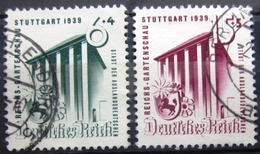 ALLEMAGNE  EMPIRE                    N° 632/633                 OBLITERE - Used Stamps
