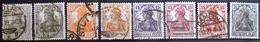 ALLEMAGNE  EMPIRE                    N° 96/103                      OBLITERE - Used Stamps