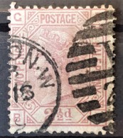 GREAT BRITAIN 1876-80 - Canceled - Sc# 67 - 2.5d - Gebraucht