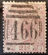 GREAT BRITAIN 1876-80 - Canceled - Sc# 67 - 2.5d - Gebruikt