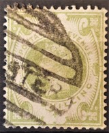 GREAT BRITAIN 1887-92 - Canceled - Sc# 122 - Jubilee Issue 1sh - Used Stamps