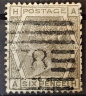 GREAT BRITAIN 1873/80 - Canceled - Sc# 62 - 6d - Used Stamps