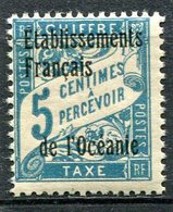 OCEANIE   N°  1 ** (Y&T)  (Taxe) - Timbres-taxe