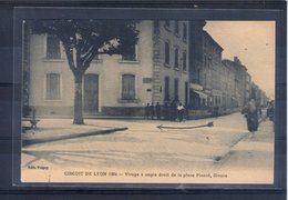 Delcampe - 69. Givors. Circuit De Lyon 1924. Virage à Angle Droit De La Place Picard - Givors