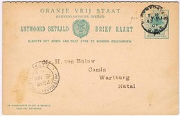 Orange, 1903, Para Natal - État Libre D'Orange (1868-1909)