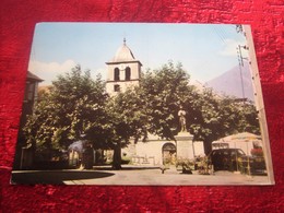 CPSM   [73] Savoie Chamoux Sur Gelon Carte Postale France Europe Place Eglise Monument Aux Morts - Chamoux Sur Gelon